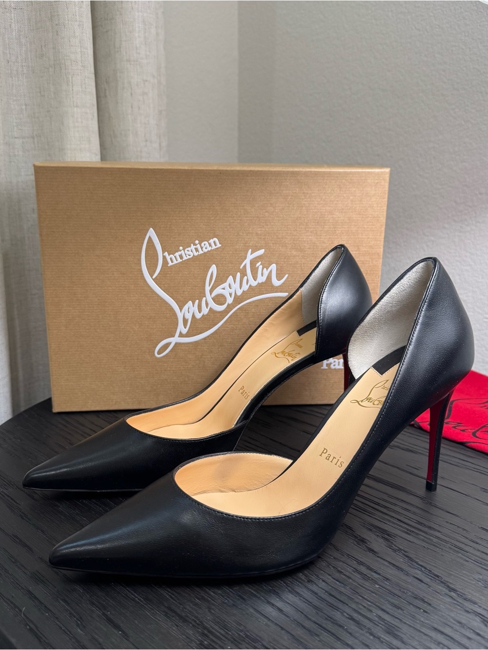 Christian Louboutin Iriza 85 Pumps Nappa Black 41